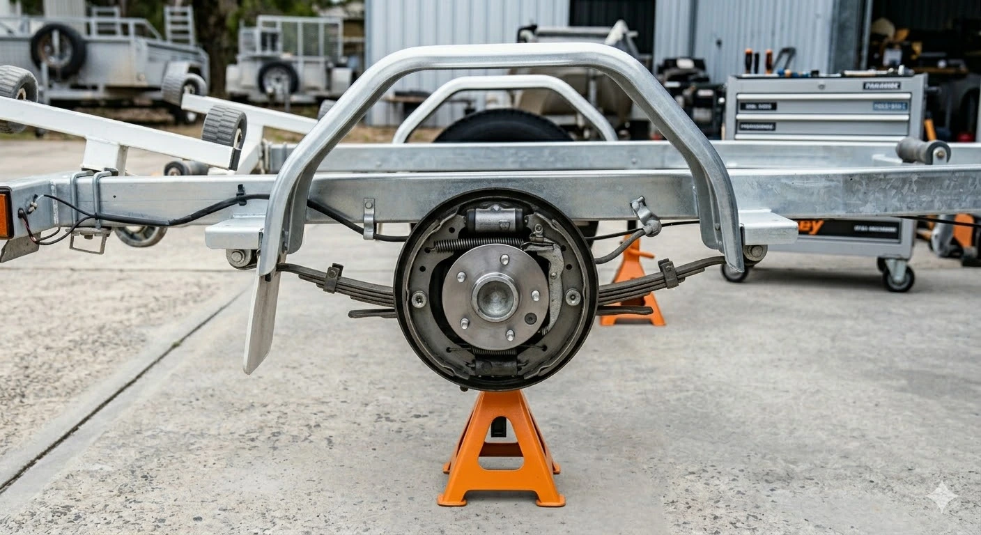 Trailer and automotive disc/drum brakes.
