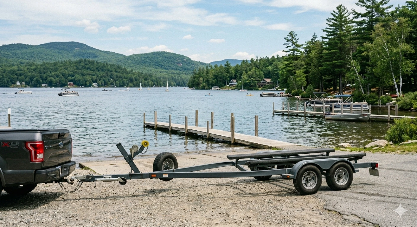 Trailer lights, wheel bearings, axles, springs, and more.